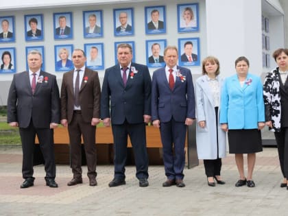 В Белгороде открыли областную Аллею Трудовой Славы