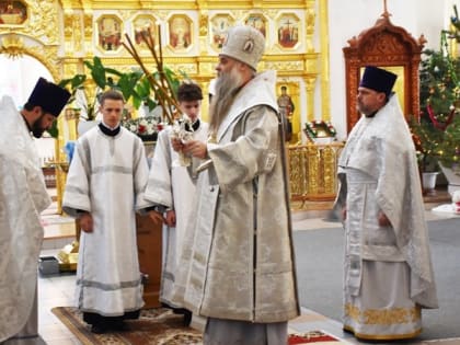 Преосвященнейший епископ Савва посетил приход первого Бирюченского округа