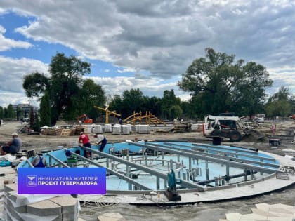 Мэр Белгорода: реконструкцию центрального пляжа выполнили на 78 процентов