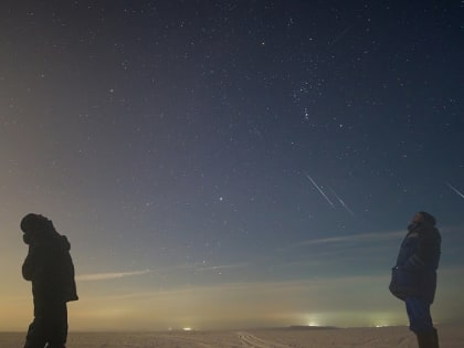 Губкинцы могут увидеть первый в 2023 году звездопад