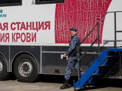 Белгородские росгвардейцы приняли участие в акции «Код донора. Наставничество»