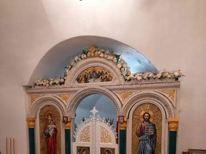 Преосвященнейший епископ Валуйский и Алексеевский Савва совершил освящение пещерного храма Преображения Господня города Валуйки