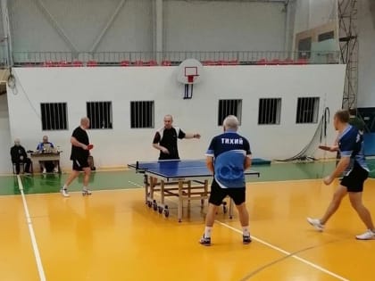 Борисовцы приняли участие в новогоднем Кубке района по настольному теннису