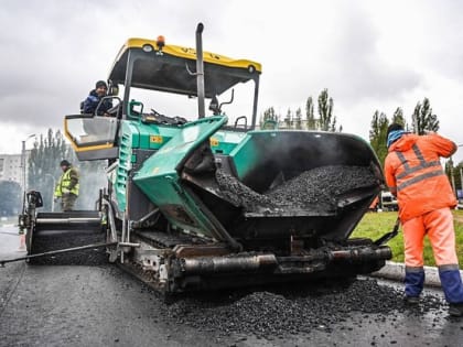 В Белгороде к ноябрю завершат все работы на участке дороги по ул. Губкина