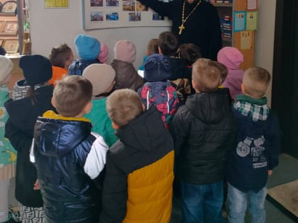 Воспитанники детского сада «Росинка» города Бирюча посетили Покровский собор