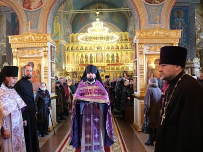 Архиерейское богослужение в Неделю первую Великого поста, Торжества Православия