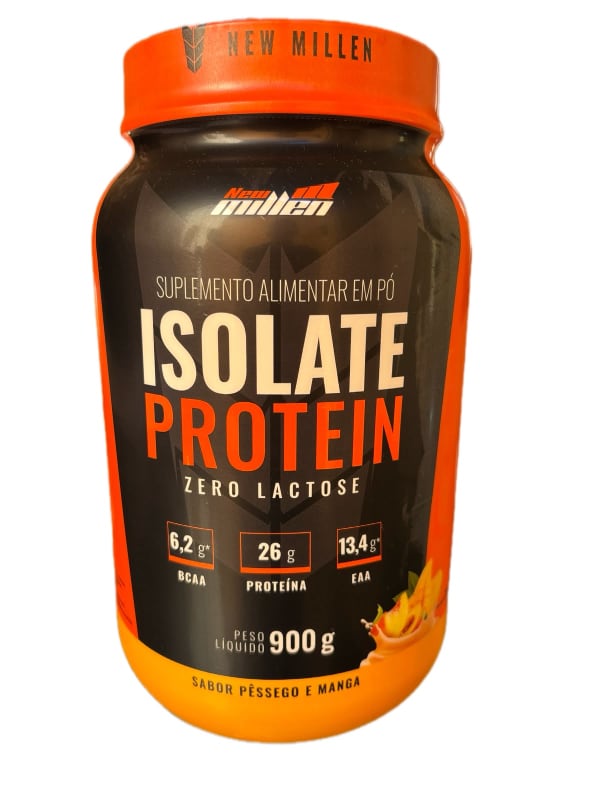 NEW MILLEN ISOLATE WHEY - PESSEGO E MANGA 900G