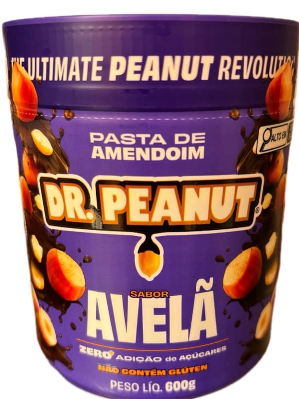 Pasta de Amendoim Avelã 600g