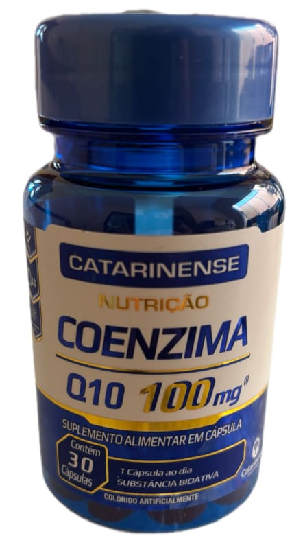 Coenzima Q10 100 mg 30 cápsulas - Catarinense Nutrição