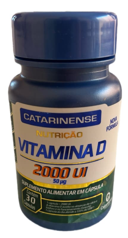 Vitamina D 2000 UI 30 caps - Catarinense