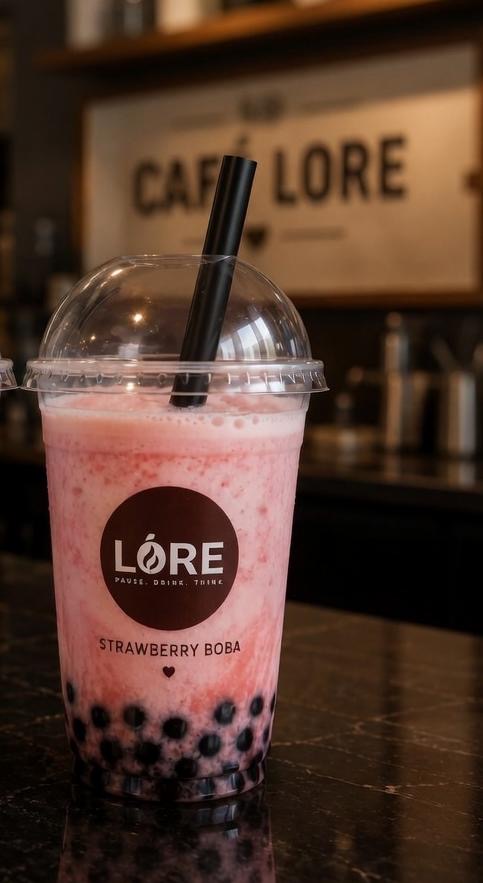 Strawberry Boba