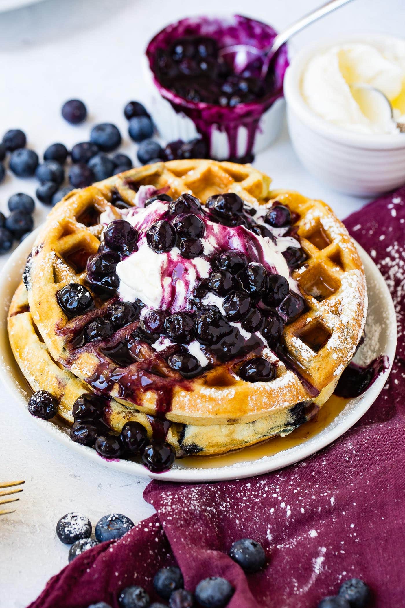 Chocolate Blast Waffle (2 Pcs)