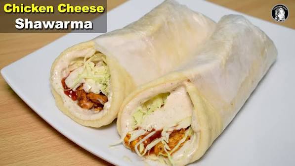 Chicken Cheese Shawarma