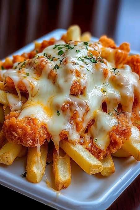 Chicken Loaded Cheese Fries