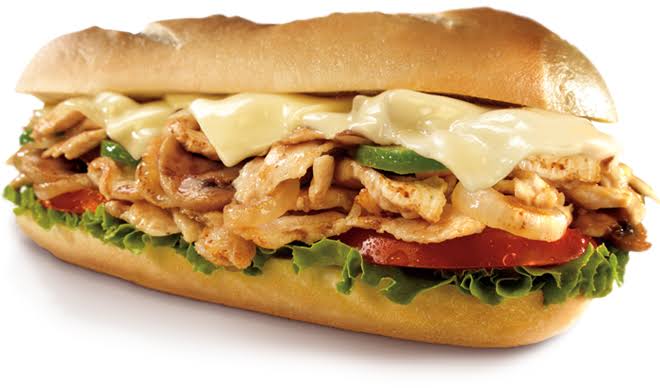 Chicken Cheese Sub Sandwich