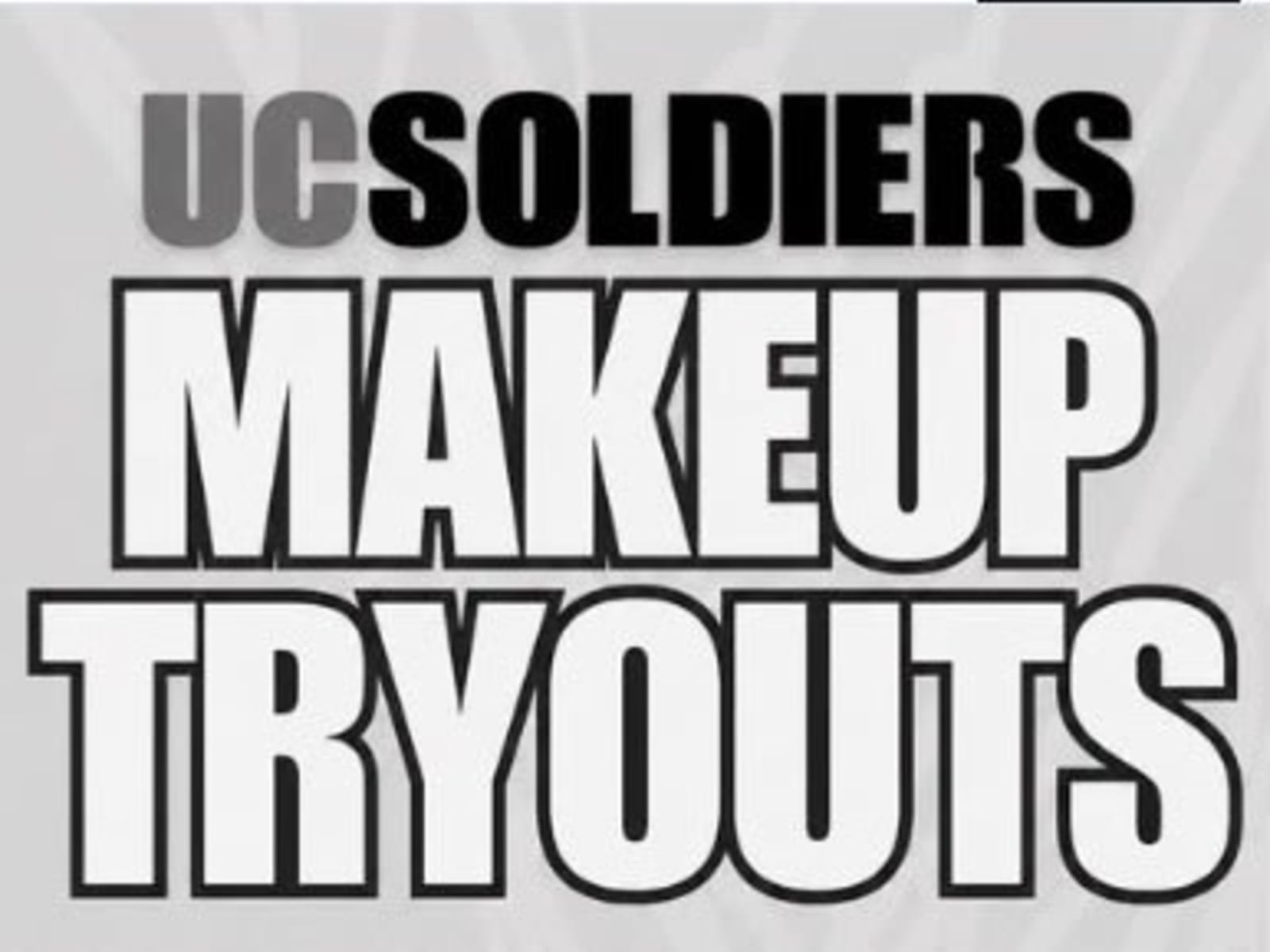 Make Up Tryouts