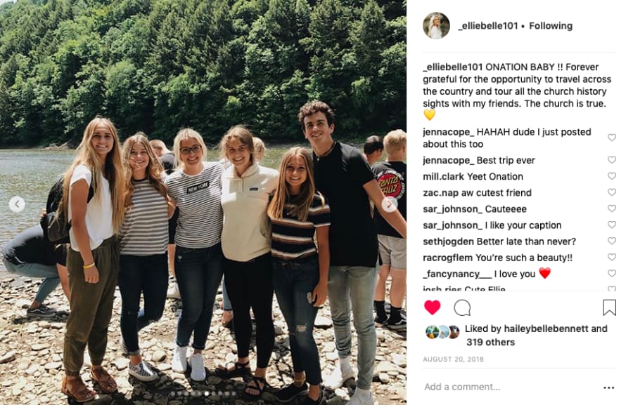 Origination social testimonial post