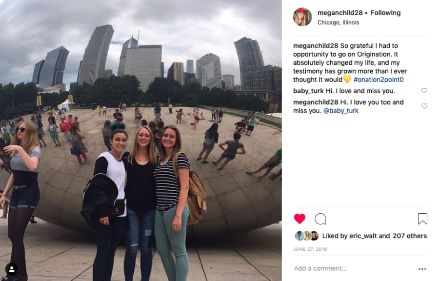 Origination social testimonial post