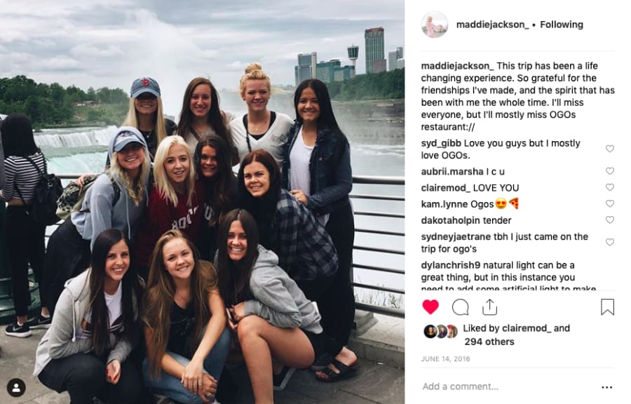 Origination social testimonial post