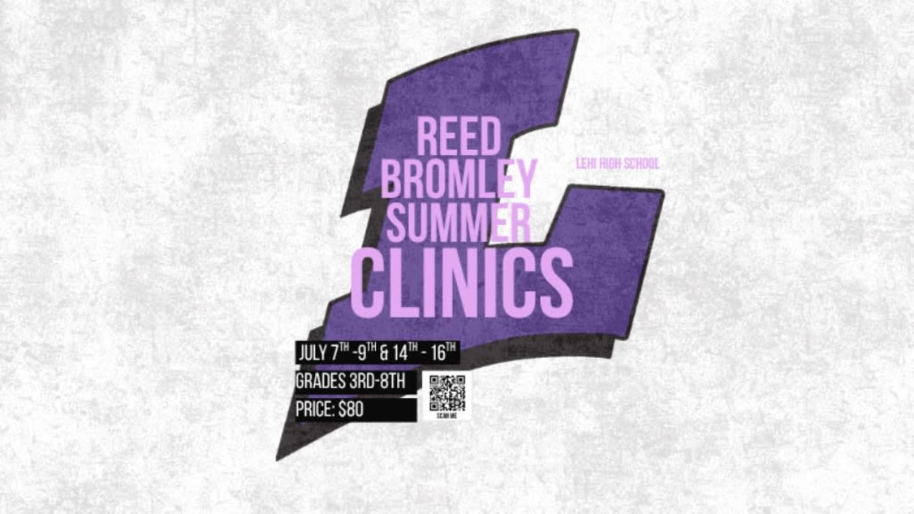 Coach Reed Bromley Summer Clinic