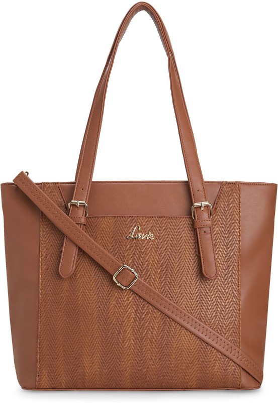 Women Brown Tote Price in India