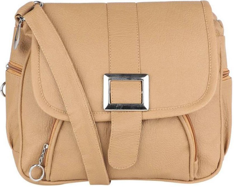 Beige Women Sling Bag Price in India