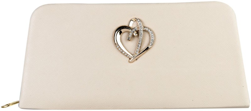 Casual White  Clutch Price in India