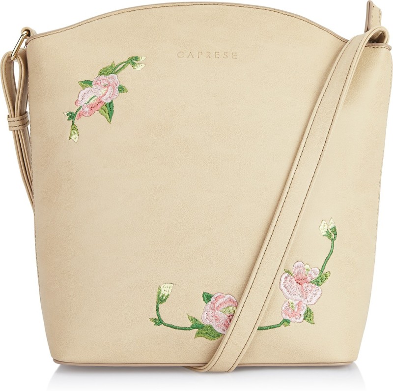 Beige Women Sling Bag Price in India