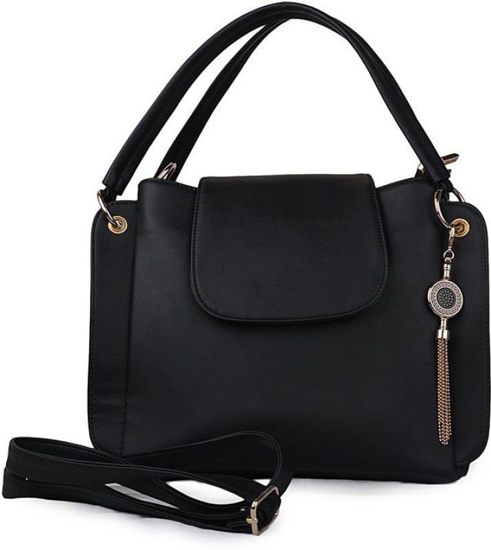 Sonrisa Sling Cross Body Travel Office Business Messenger One Side Shoulder Bag  Black Colour