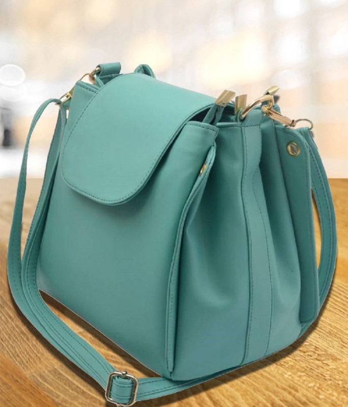 Green Women Sling Bag Price in India