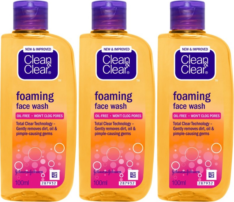 Clean & Clear Oil Free Foaming Face Wash Price in India