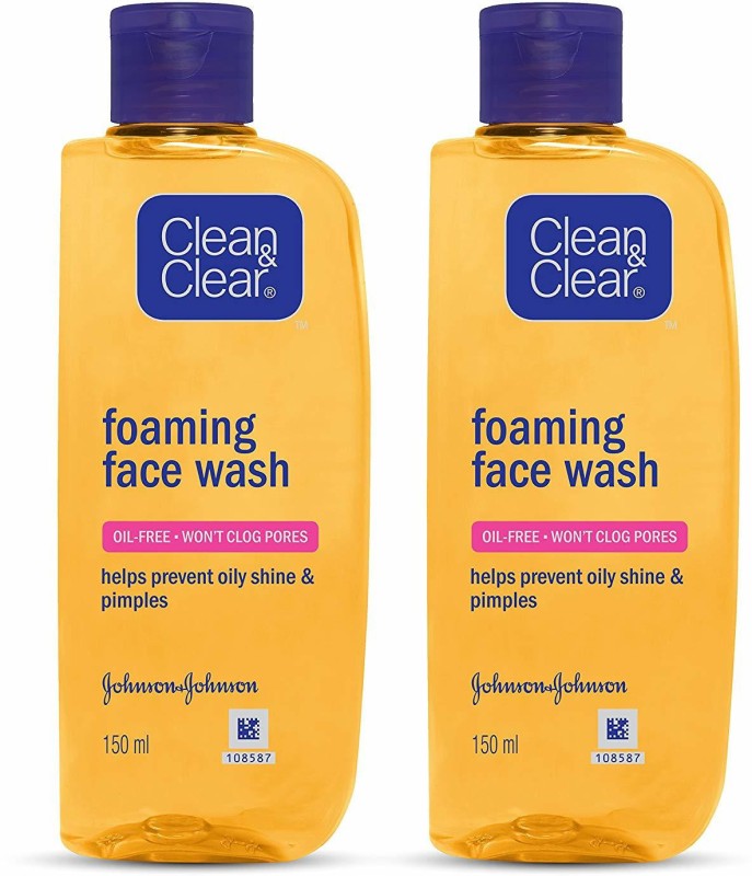 Clean & Clear Oil-Free Foaming Face Wash Price in India