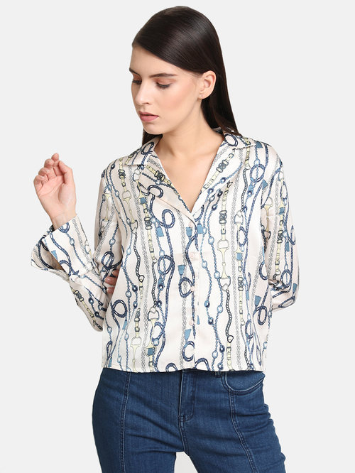 Kazo Multicolor Printed Shirt Price in India