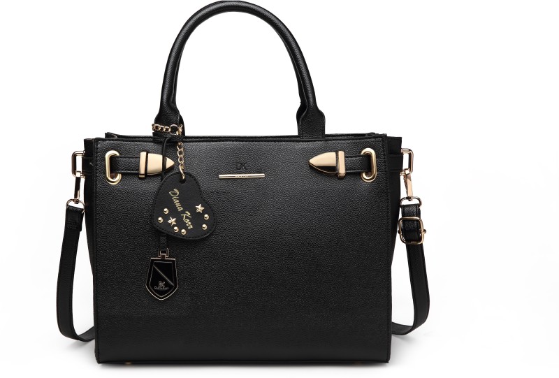 Women Black Hand-held Bag Price in India