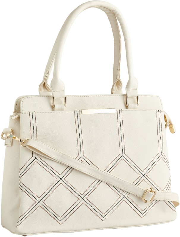 Women White Hand-held Bag Price in India