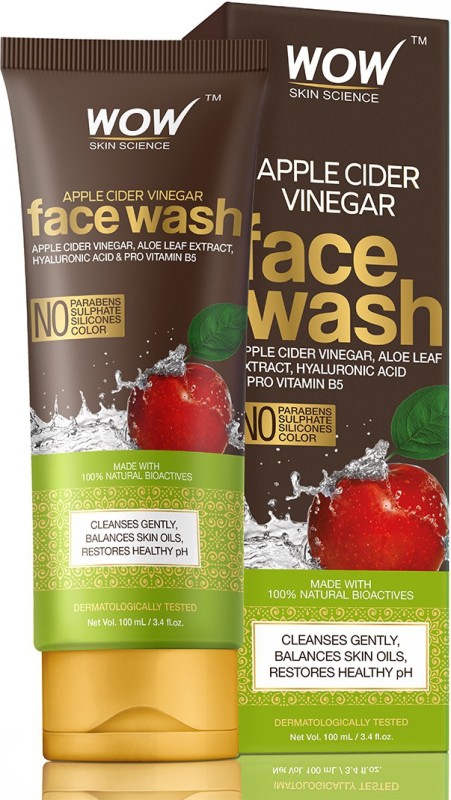 WOW Skin Science Apple Cider Vinegar Face Wash 100mL Tube Face Wash Price in India