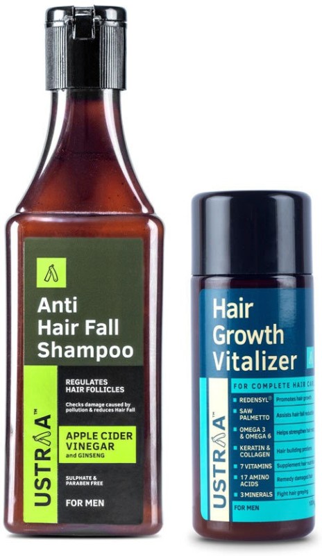Ustraa Hair Growth Vitalizer & Anti Hair Fall Shampoo Price in India