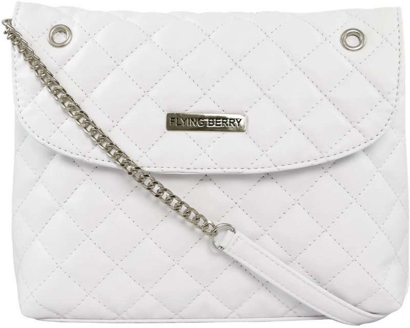 White Women Sling Bag Price in India