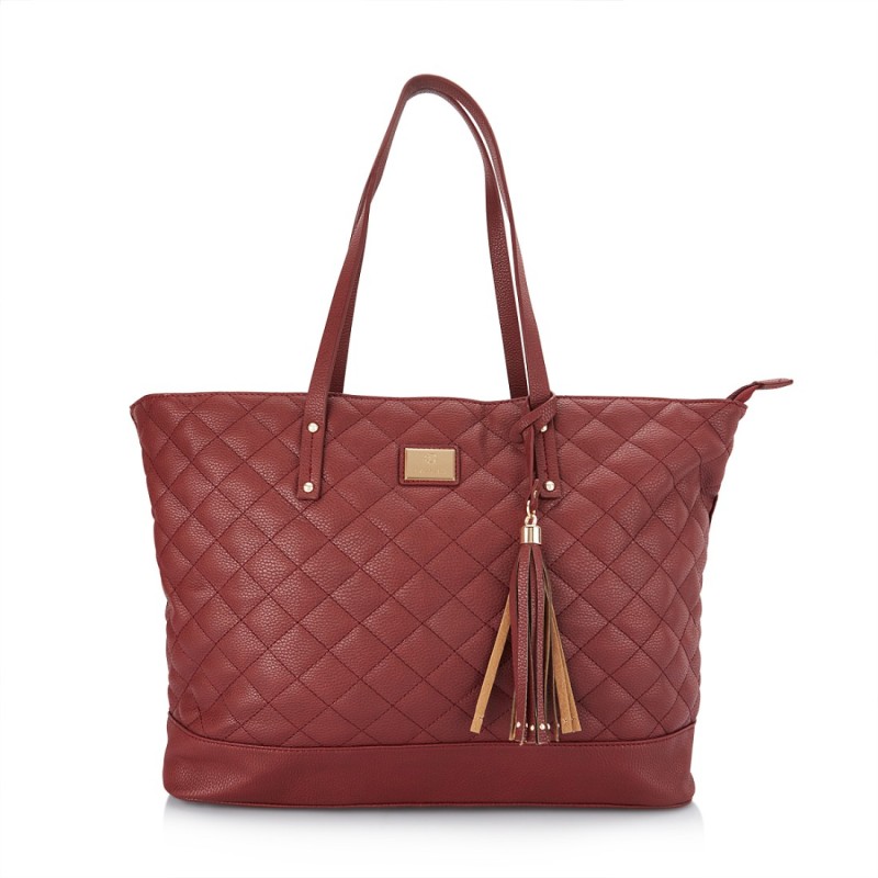 Women Maroon Tote Price in India