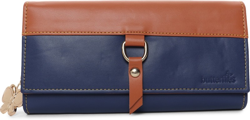 Casual Tan, Blue  Clutch Price in India