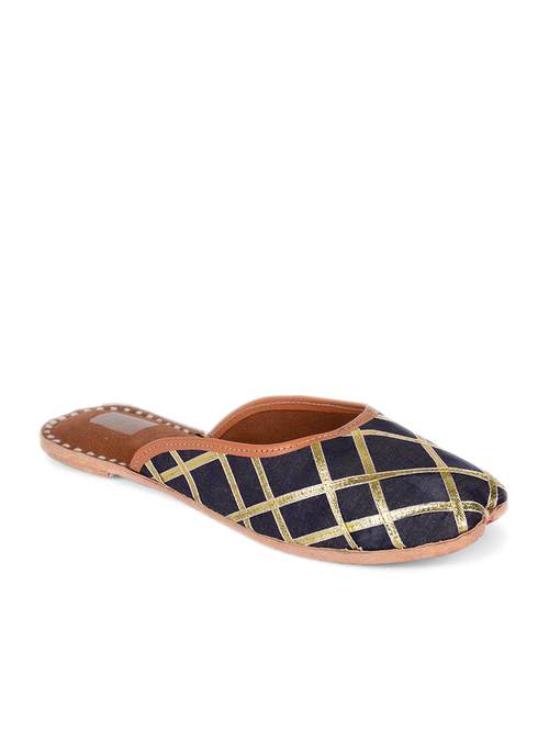 B&C Navy Mule Shoes Price in India