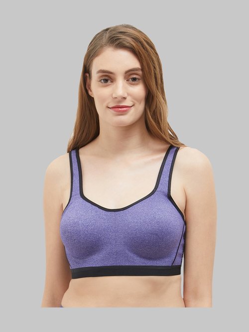 Wacoal Blue Under Wired Non Padded Sports Bra Price in India