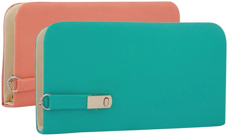 Casual Green, Pink  Clutch Price in India