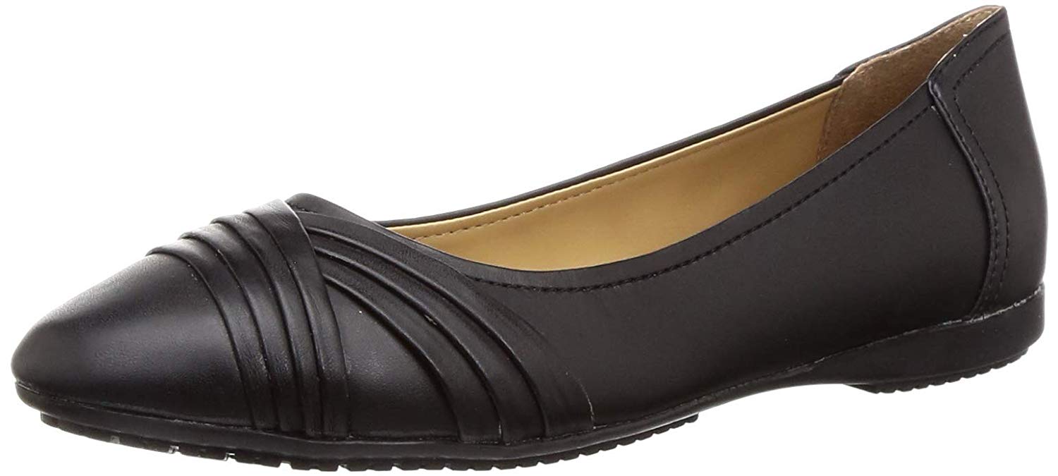 BATA Women's Pleated Ballerina Ballet Flats Price in India