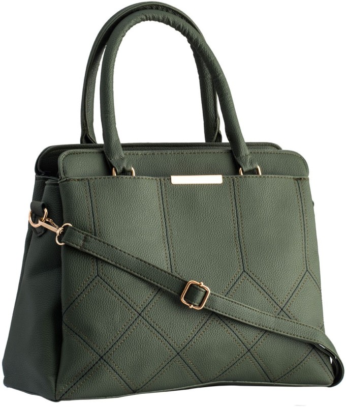 Women Green Hand-held Bag Price in India