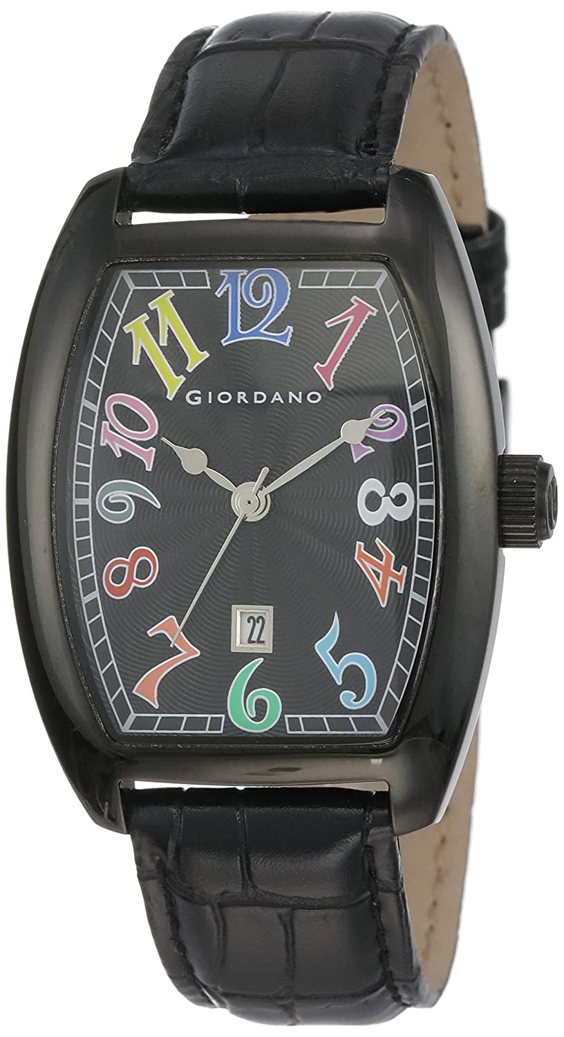 Giordano Analog Black Dial Men's Watch - 1552-04 Price in India