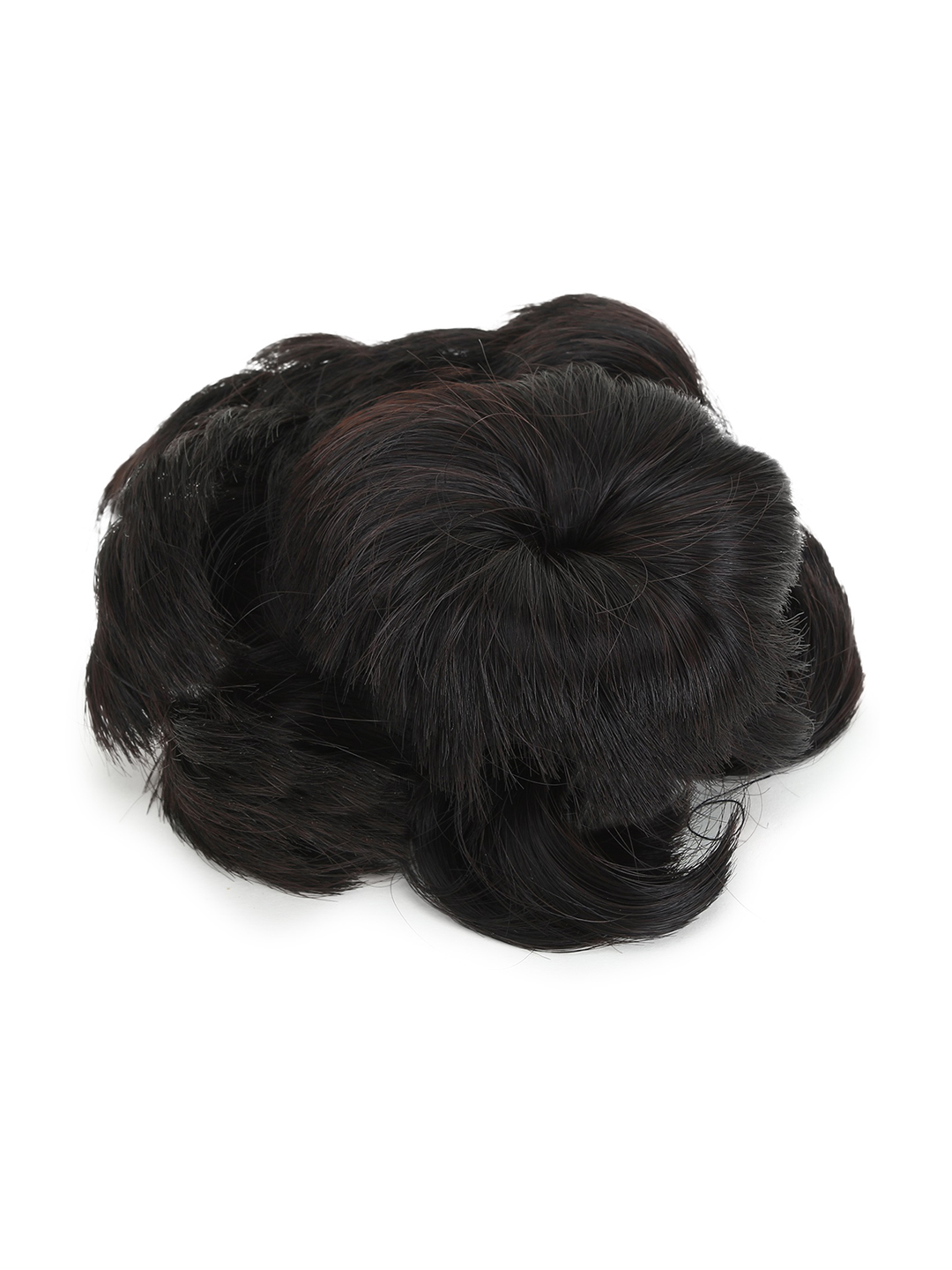 Rozia Women Dark Brown Synthetic Messy Hair Bun Price in India