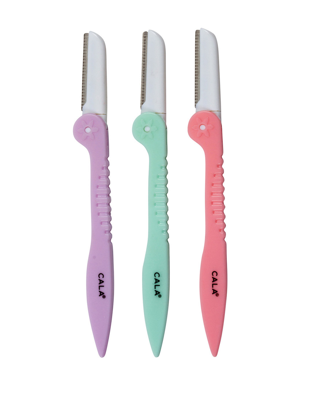 Cala Women Set of 3 Folding Eyebrow Razor Shaper Price in India