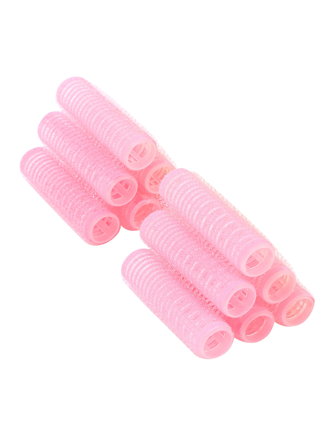 Rozia Women Pack Of 12 Pink Hair Rollers Price in India