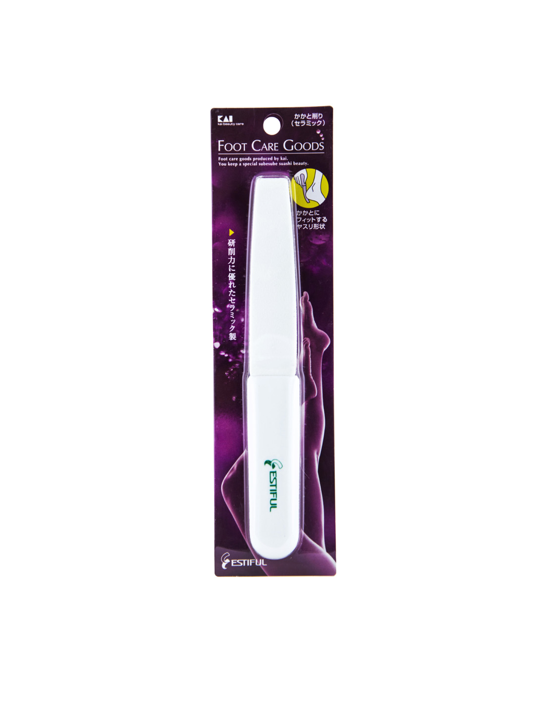 KAI Women White Ceramic Callus File Price in India